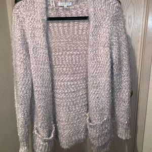 Fuzzy cardigan